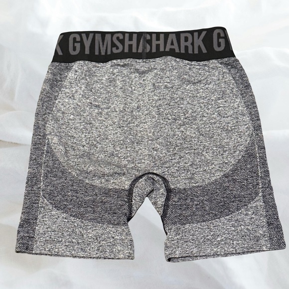 Gymshark Heather Gray Shorts S Athletic Gym Wear Sporty - Picture 4 of 5